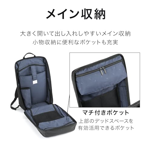 Men Business Bag, Black, H46×W29×D17cm3