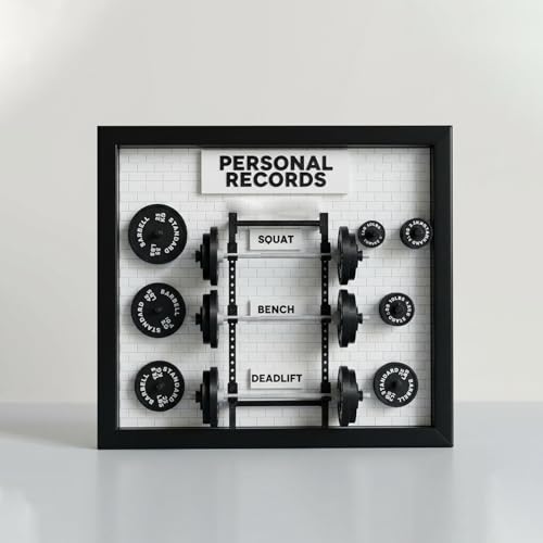 Tablero Personalizado Gym PR Mini Placas Pesas Decorativo miniatura 1
