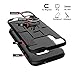 Jeylly Galaxy S6 Edge Plus Case, [3 Color] Slim Hybrid Impact Rugged Soft TPU & Hard PC Bumper Shockproof Protective Anti-Slip Case Cover Shell for Galaxy S6 Edge+ Plus G928 - Black