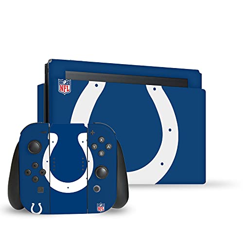 Autocollant Indianapolis Colts pour Nintendo Switch protection vinyle
