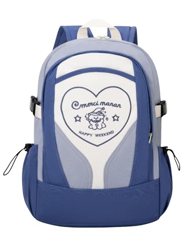 Image of Tinytot 30 Litre Japanese Korean Style School Bag Water-Resistant Laptop & Travel Backpack - Unisex Large 18 Inches Multipurpose Student Backpack for Boys & Girls, Men & Women