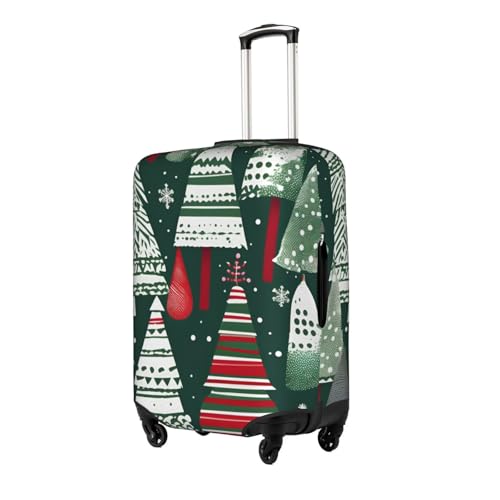 Christmas Trees Tsa Approved Luggage Cover For 18-32 Inch Suitcases Scratch-Resistant Stretch Luggage Cover2