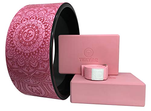 KzC[ KubN KXgbv Lbg(Yoga Wheel Yoga Block Strap Set) (؂ PU K zC[ sN)
