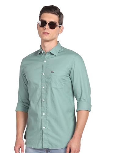 Image of Arrow Men's 100% Cotton Slim Fit Shirt