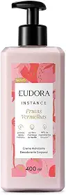 Eudora Creme Hidratante Desodorante Corporal Instance Frutas Vermelhas 400ml