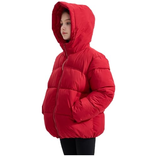 Kids Boys Girls Winter Coats Thicken Warm Hooded Puffer Padded Jackets Zip Mid Long Down Coat Windbreaker Snow Outwear4