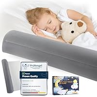 EVINYEP Upgrade Inflatable Bed Bumper, Portable Foldable Bed Rail for Children, Travel-Friendly Inflatable Bed Guard with Children's Fall Protection, Fits King/Single/Children's Beds