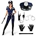 Spooktacular Creations Women Police Costume Set, Adult Cop Halloween Costumes Jumpsuit for Halloween Parties-S