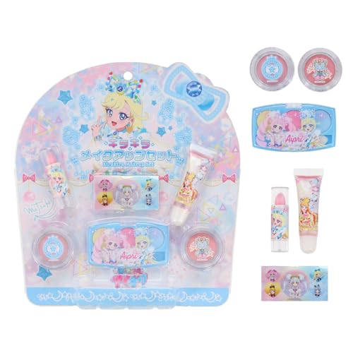 shobido 粧美堂 ひみつのアイプリ ＜ みつき ＞ キラキラメイクアップセット 石けんで落とせる リップ チーク アイシャドウ シールのサムネイル