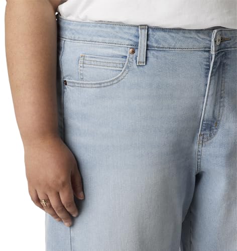 Levi Strauss Signature Gold Women's Heritage Barrel Jeans (Available in Plus), (New) Pompeii Light, 26 Plus - image 5