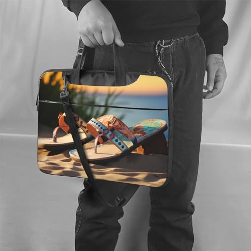 Bolso Tote para Laptop unisex negro 15.6 pulgadas miniatura 2