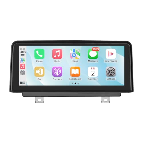 BARGGN CXJ[vC/AndroidI[g^b`XN[ BMW X1V[Y F48/F49 (2016-2017) p NBTVXe J[WIV[o[ }`fBA Bluetooth J[XeI (10.2C`)