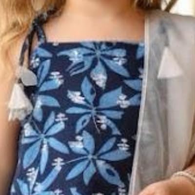 Image of A.T.U.N. (ALL THINGS UBER NICE) Girls Designer 100% Cotton Printed Kurti, Sharara & Dupatta Set | Elegant Wide Flare Sharara Style | Comfortable Traditional Indian Wear | 3 Piece Co-ords Set