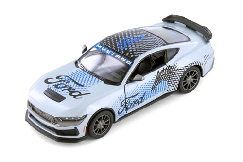 2024 Mustang Dark Horse Livery Edition, plateado, 1:38
