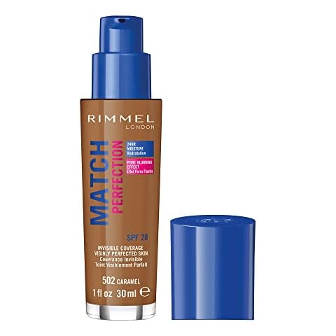 Rimmel Match Perfection Foundation #502-Caramel Cover