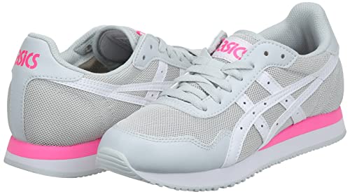Preisvergleich Produktbild ASICS Damen Tiger Runner Sneaker, Gletschergrau Weiß, 35.5 EU