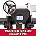JET Black 20-Inch Thickness Planer for Woodworking, Helical Style Cutterhead with 2-Speed (24 FPM / 31 FPM) Feed Rate, 5 HP, 230V 1Ph (JPW-208HH-BLK)