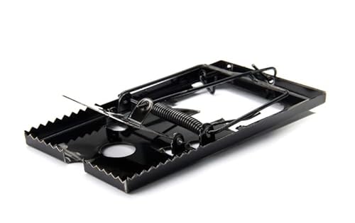 Saraoriginalshop Trappola per Topi a Scatto con Molla Riforzata Efficace Sia in Casa Che Giardino Disponibile in Lego ed Metallo (Metallo 160 x 87 mm)