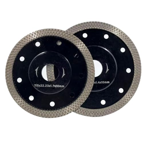 Lame diamantée 115 mm pour découpe précise de carrelage et grès cérame