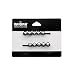 Karina Five Circles Bobby Pins, Black