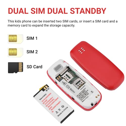 Jectse GENERICU5QGNO87YS1181-01 Mini Phone, Small Cell Phone Unlocked Phone Dual Sim Dual Standby Tiny Phone With Built-In Voice Changer, Bluetooth Dialing, Pocket Mini Mobile Phone For Kids Adults thumb #2