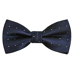 Dark Navy With Silver Dot