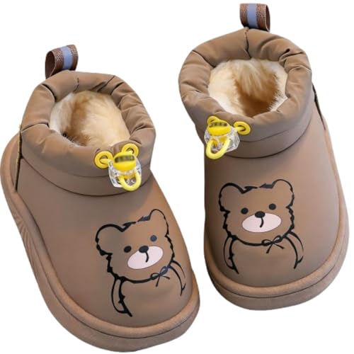Generisch Stiefeletten Warm Gefüttert Kinder Snowboots Mit Süß...