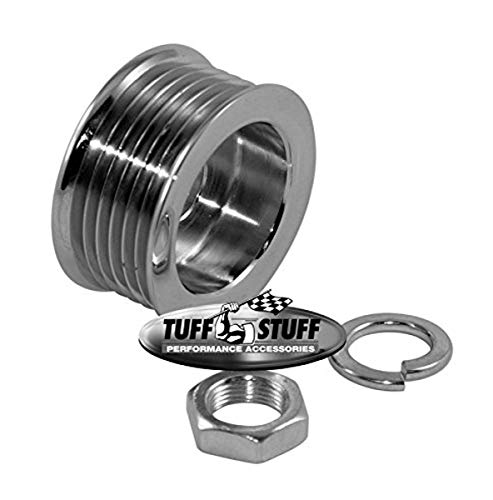 Tuff Stuff 7610A Alternator (chrome pulley6 groove)