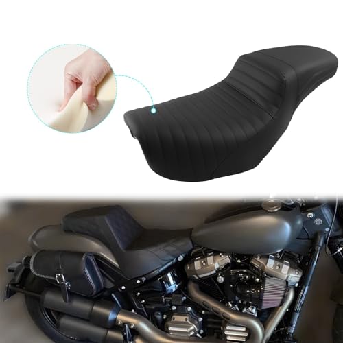 Asiento de motocicleta Dyna Street para conductor y pasajero compatible con Super Glide 2