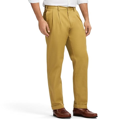 IZOD Men's American Chino Double Pleated Classic Fit Pant2