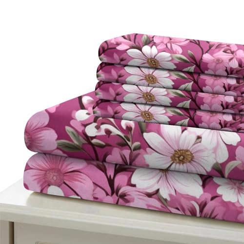 Funda nórdica de microfibra transpirable con cremallera oculta rosa 200x200 7