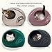 MEOWFIA Premium Felt Cat Bed Cave (Medium) - Handmade 100% Merino Wool...