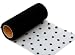 5-3/4" Polka Dot Flocked Tulle Roll or Spool Tutu Gift Bow Craft Wedding