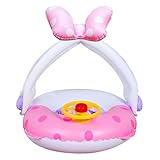 Rangement Facile Ce Flotteur Pour Bébé Peut Être Plié Après Dégonflage, Facile À Ranger Et À Transporter Dans Le Sac De Transport Pratique Inclus. Parfait Pour La Piscine Extérieure, La Plage Ainsi Que La Baignoire Intérieure.