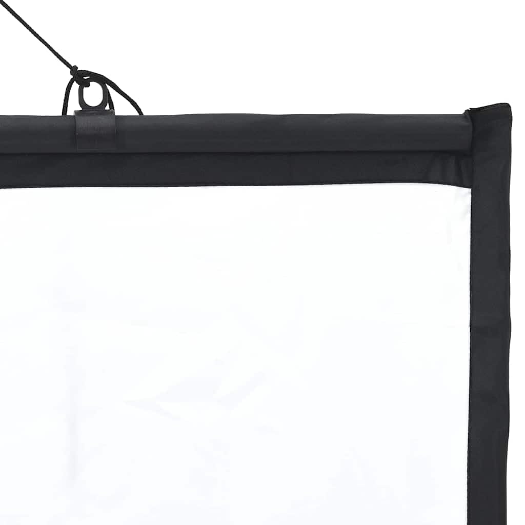 Schermo per proiettore con treppiede, 81 pollici, 1:1, per home theater, ufficio e lezioni, schermo portatile per immagini nitide, panno bianco opaco