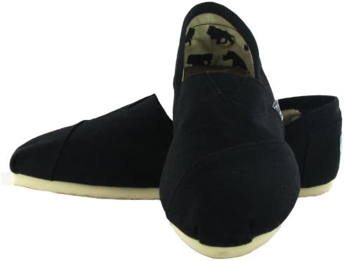 Toms Classic Black Canvas 001001B07 Womens 8 | Image 2