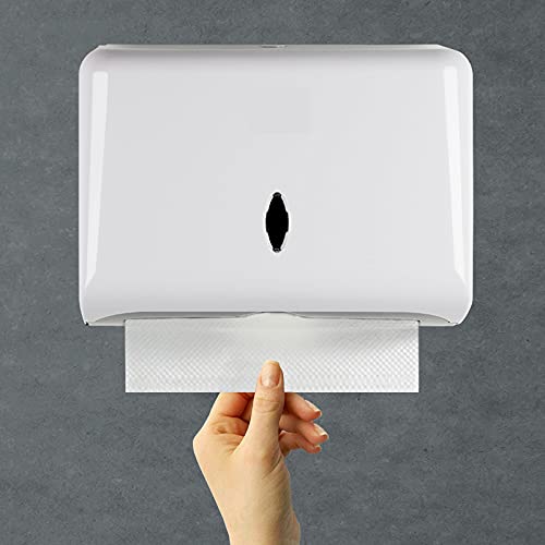 Dispenser Asciugamani Di Carta Da Parete THATSRAD - Capacità 200 Fogli, Pulsante, Impermeabile, Per Bagno E Cucina - Foto 10