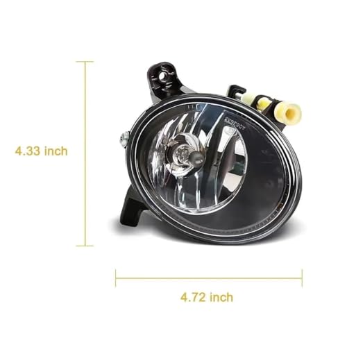 Pare-chocs avant voiture phare anti-brouillard avec cache résistant pour Q5 2015 - 3