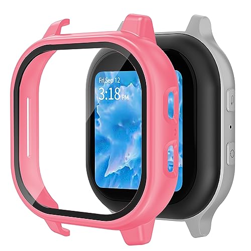 Gabb Kids Watch 2/1 Accessories: 1 Pack Protective Case with Built-in Tempered Glass Screen Protector & Hard PC Bumper Cover