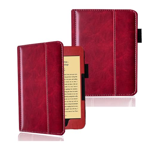 AFesar Case for Nook Glowlight Plus 7.8 Inch 2019 Release BNRV700 Model Protective Cover Shell Cases (Wine Red, for Nook Glowlight Plus 7.8