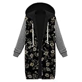 Abrigo forrado para mujer, chaqueta de invierno, chaqueta acolchada de piel sintética, chaqueta cálida con capucha de piel sintética con cuello alto