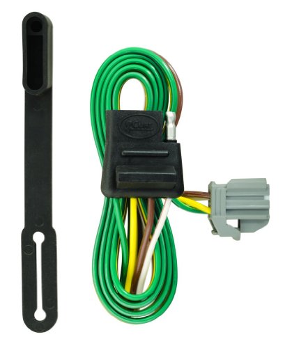 CURT 56210 Vehicle-Side Custom 4-Pin Trailer Wiring Harness, Fits Select Chevrolet Equinox, GMC Terrain