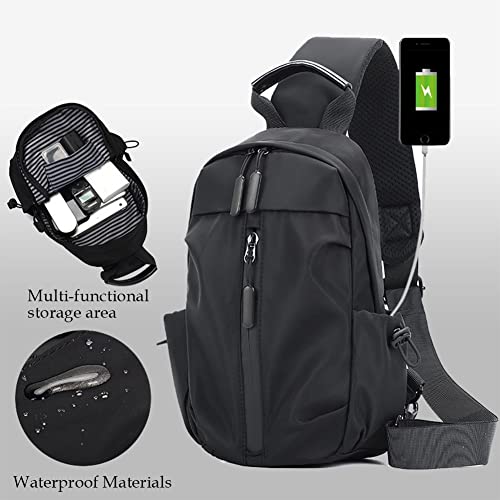 Crossbody Sling Backpack - Lightweight One Strap Bag for Men & Women2