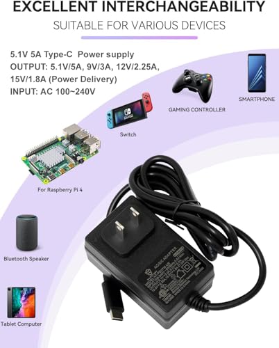 Raspberry Pi 5 Ultimate Starter Kit(128GB Edition) (8GB RAM)/Raspberry Pi OS Pre-Installed/Transparent Case/Low Noise Fan&Heatsinks Set / 5A USB-C Power Supply - Image 7