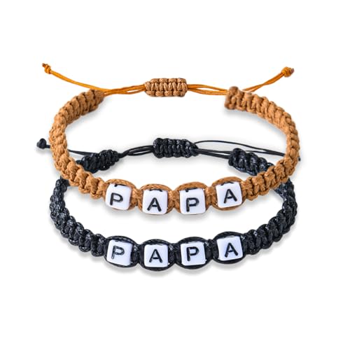 Pulsera para Papá Día del Padre 2 Piezas miniatura 1