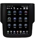 LINKSWELL Gen IV T-Style 10.4 Inch Radio Replacement for RAM 2013-2018 Trucks 1500 2500 3500 GPS Navigation Android Head Unit Multimedia Player HDMI/BT/USB/AUX/WiFi Car Stereo TS-DGPU10-4RR-4B