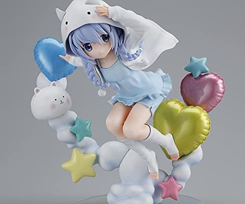 Miniatura 4 de Sol International is The Order a Rabbit Bloom Chino (Tippy Hoodie Ver.) Figura de PVC a escala 16, multicolor