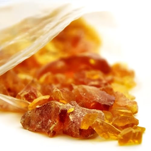 TuttoDanza - Pece Griega Colofonia Antideslizante Puntas Danza Clásica Grip Pole Dance - Resina fricción Suelos Pece para violín Violonchelo Contrabajo Tejidos (2000, Gramos)