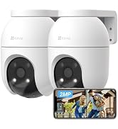 EZVIZ 2MP Outdoor Surveillance Camera, WLAN IP Camera with 360° Coverage and Two-Way Audio, Person.