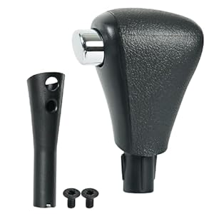 Gear Shifter Knob Compatible with Honda Accord 2003 2004 2005 2006 Automatic Shift Handle Lever Replaces Part Number 54130-SDA-A84ZB, 54130-SDA-A51, 54131-SDA-A81